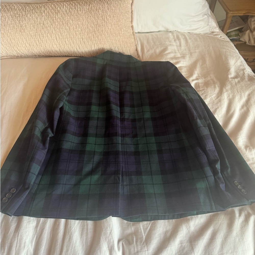 J.Crew Blazer in Green Plaid - Picture 2 of 4